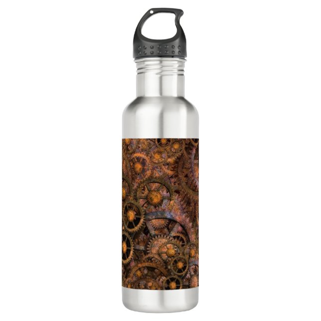 Botella De Agua Steampunk (Anverso)
