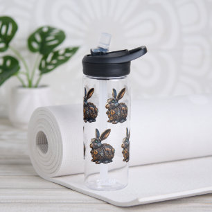 Botella De Agua Steampunk Easter Bunny