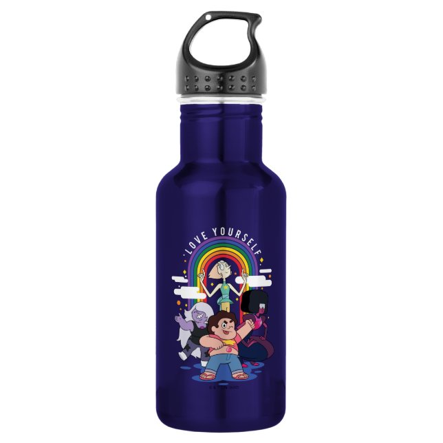 Botella De Agua Steven Universe - Ámate (Anverso)