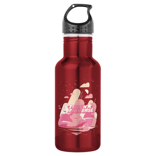 Botella De Agua Steven Universe | Ciudad de la playa (Anverso)