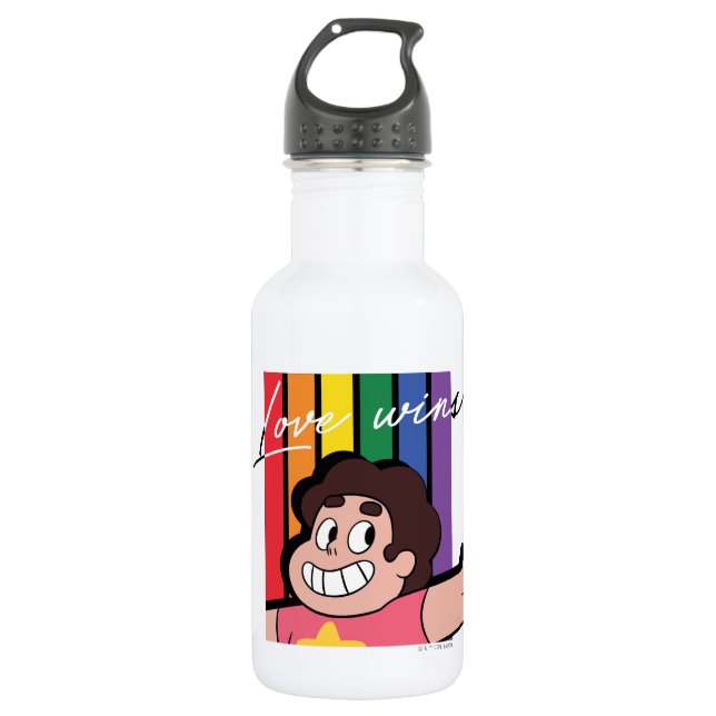 Botella De Agua Steven Universe - El amor gana (Anverso)