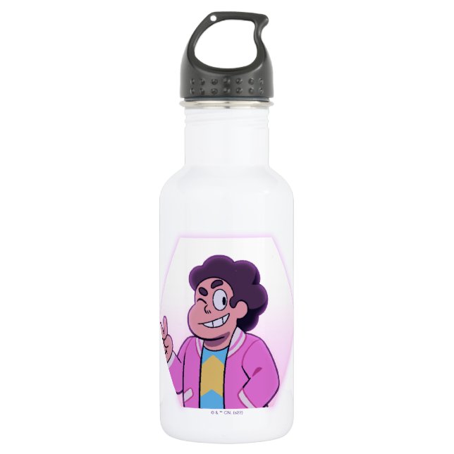 Botella De Agua Steven Universe | Retrato de diamante rosa (Anverso)