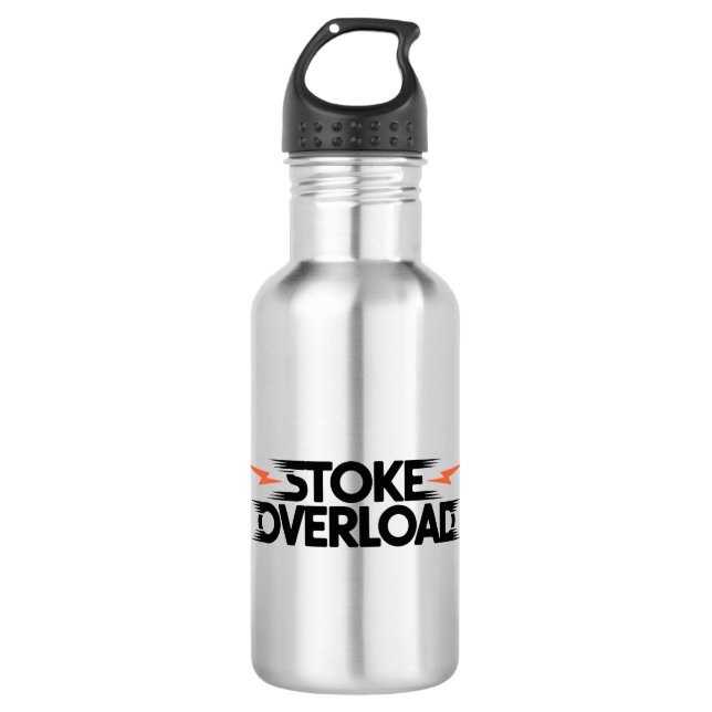Botella De Agua Stoke Overload Lightning (Anverso)