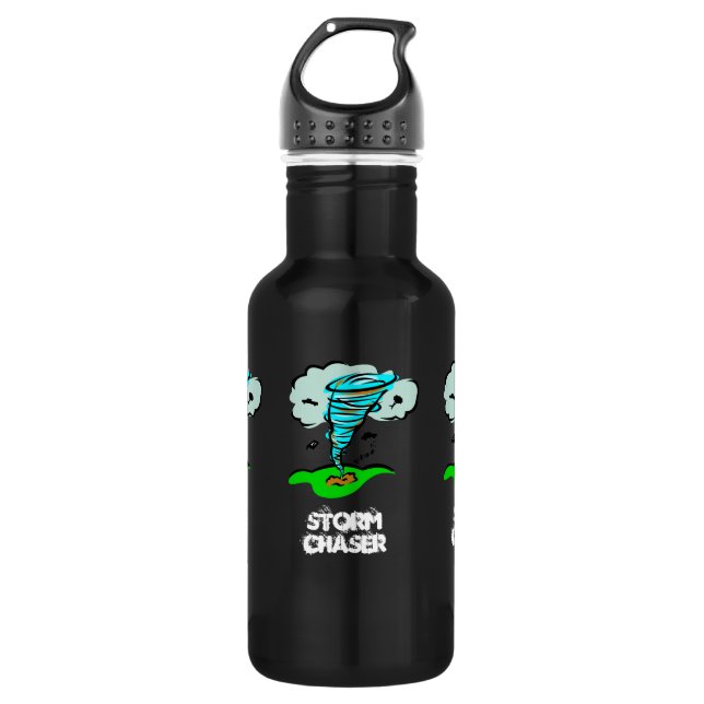 Botella De Agua Storm Chaser Tornado Twister (Anverso)