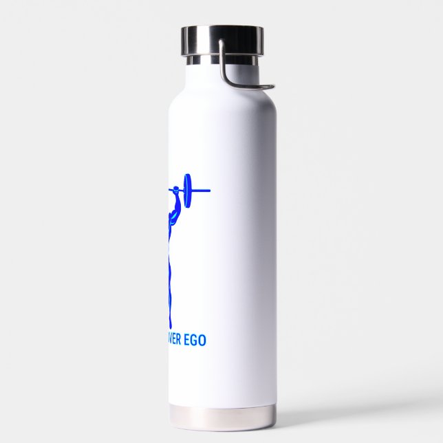 Botella De Agua Strength Over Ego - Bodybuilding and Powerlifting (Izquierdo)