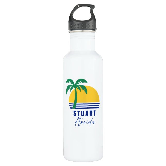 Botella De Agua Stuart Florida Water Bottle (Anverso)