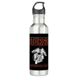 BOTELLA DE AGUA STURGIS MOTORCYCLE RALLY , BIKE RALLY VINTAGE