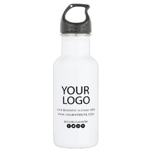Botella De Agua Su logotipo profesional y Personalizado de texto