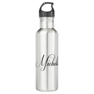 Botella De Agua Su nombre es Michelle Calligraphy