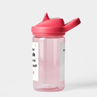 Botella De Agua Sudadera del mejor entrenador de hockey con chirps