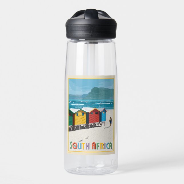Botella De Agua Sudáfrica | Playa de Muizenberg (Delante)