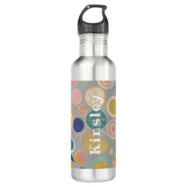 Botella De Agua Sueño Kaleidoscope personalizado (Anverso)