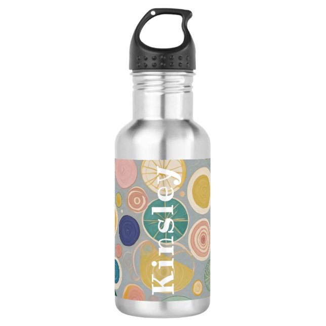 Botella De Agua Sueño Kaleidoscope personalizado (Anverso)