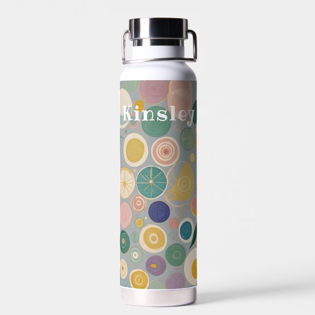 Botella De Agua Sueño Kaleidoscope personalizado (Atrás)