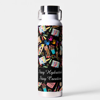 Botella De Agua Suministros de Arte de Moda Diseño para Artistas