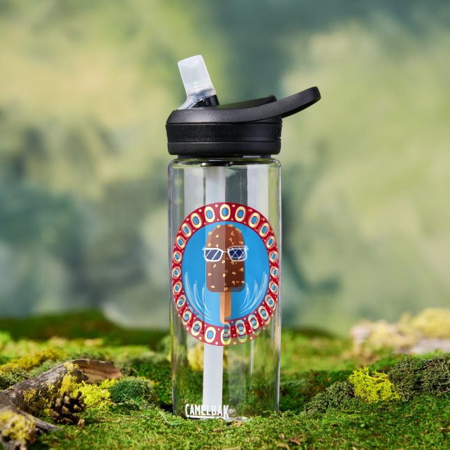 Botella De Agua summer cool (Al aire libre (girado))