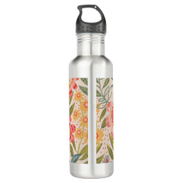 Botella De Agua Summer Garden Bold Blooms 