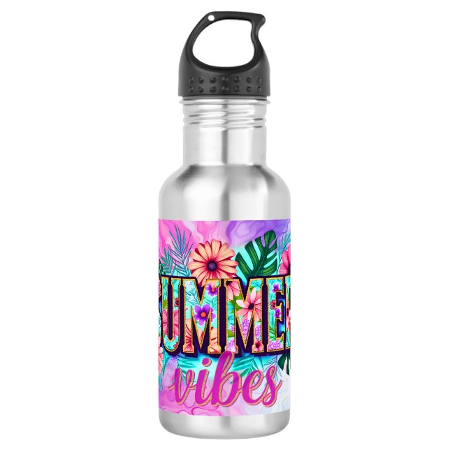 Botella De Agua Summer Vibes (Anverso)