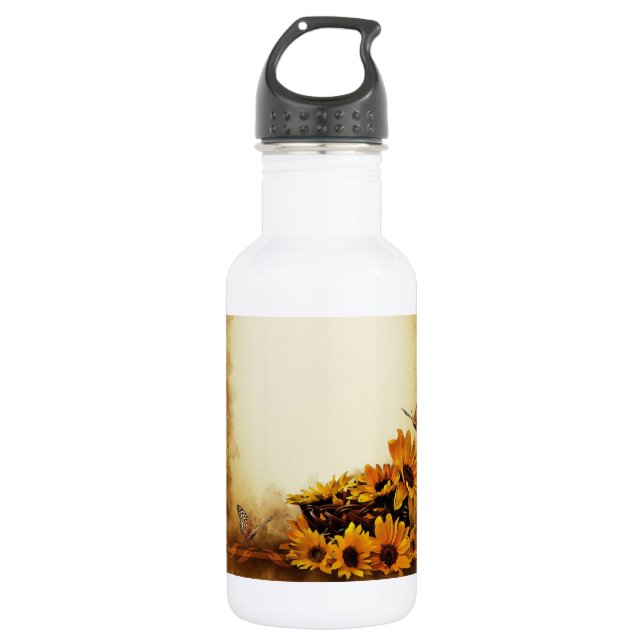 Botella De Agua Sunflower (Anverso)