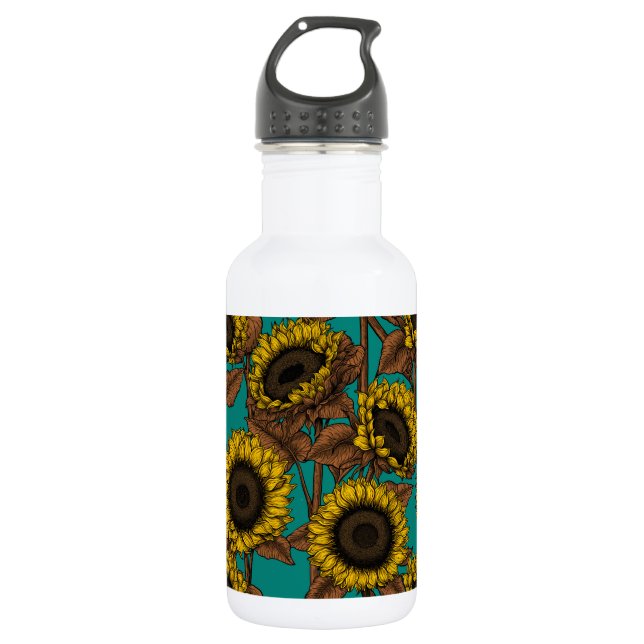 Botella De Agua Sunflower (Anverso)
