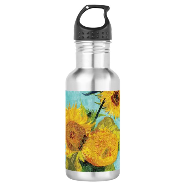 Botella De Agua Sunflowers Vincent van Gogh (Anverso)