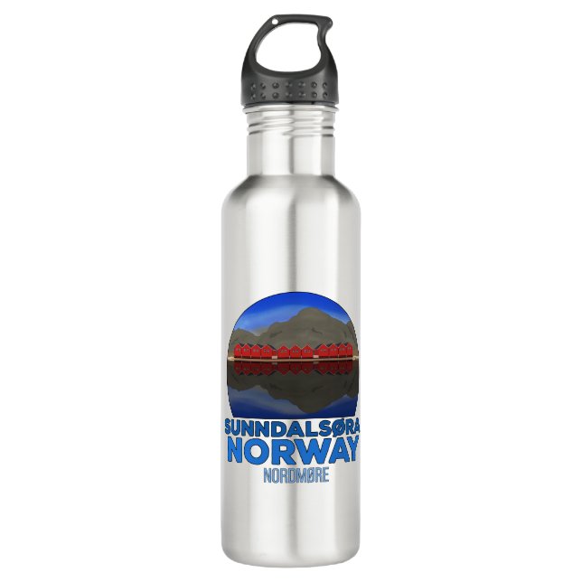 Botella De Agua Sunndalsøra Nordmøre Noruega (Anverso)