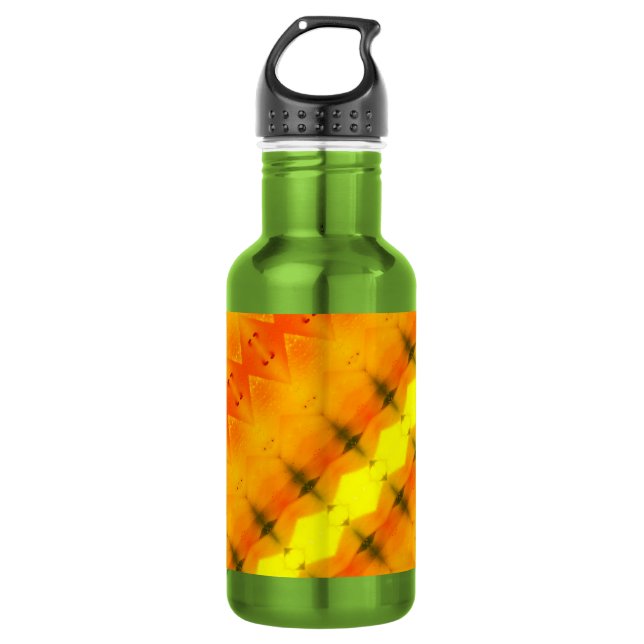 Botella De Agua Sunny Daisy Ikat Too Zen Miami (Anverso)