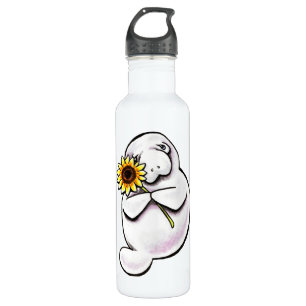 Botella De Agua Sunny Manatee Off-Leash Art™
