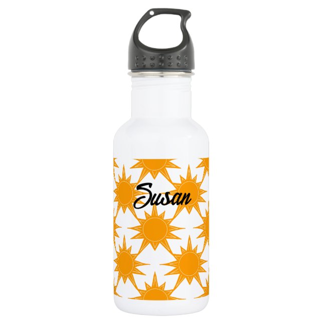 Botella De Agua Sunny Sunny naranja (Anverso)