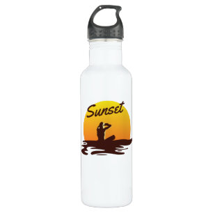 Botella De Agua Sunset Beach