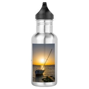 Botella De Agua Sunset Sailboat Shipwrech Gulf Breeze FL
