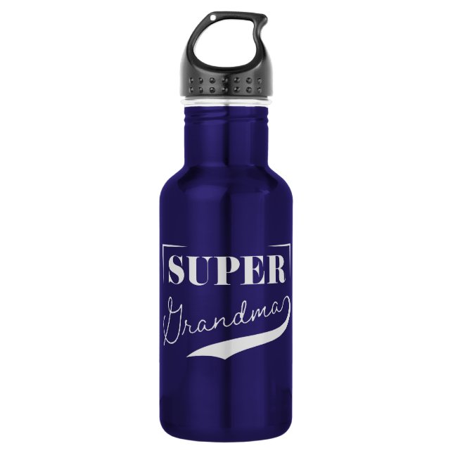 Botella De Agua Super Abuela (Anverso)