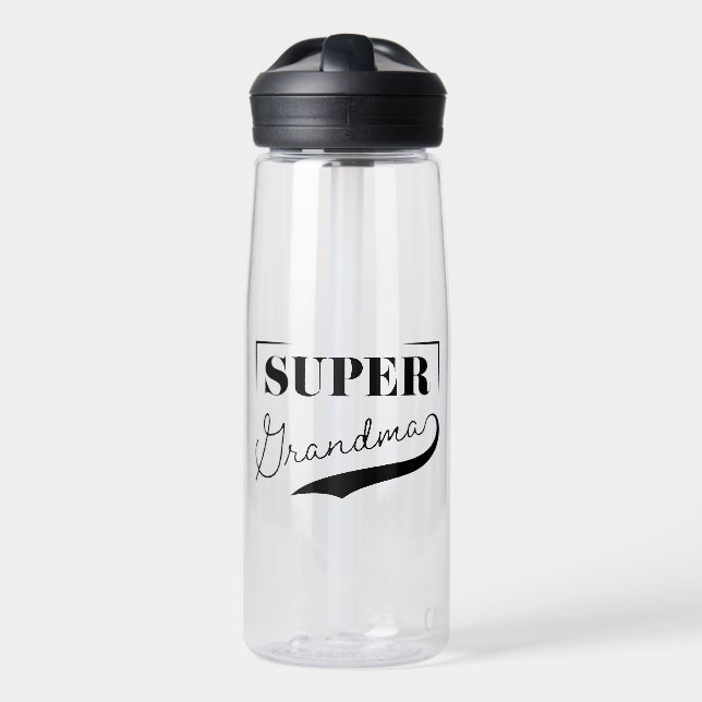 Botella De Agua Super Abuela (Delante)