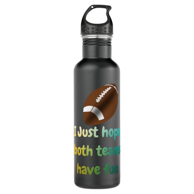 Botella De Agua Super bowl shirt (Anverso)