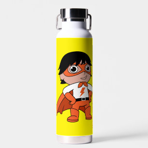 Botella De Agua Super Boy Héroe de Acción