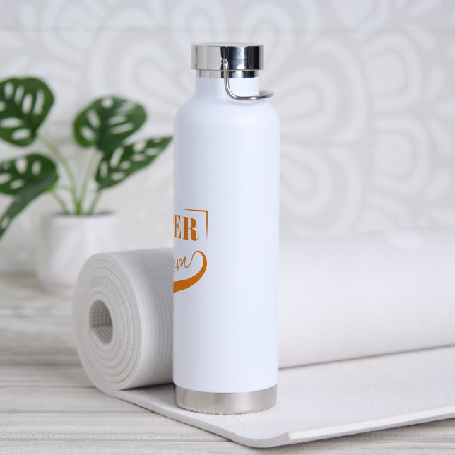 Botella De Agua Super Mamá (Yoga)