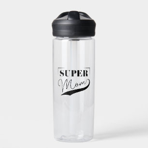 Botella De Agua Super Mamá
