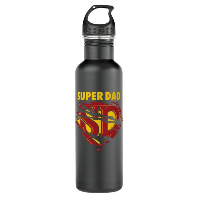 Botella De Agua Super Papá (Anverso)