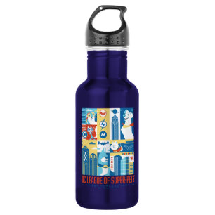 Botella De Agua Super Powered Pack Art Deco Metropolis