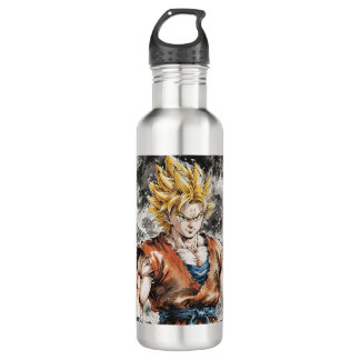 Botella De Agua Super Sayan