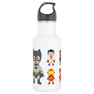 Botella De Agua Super Toddler Heros water bottle