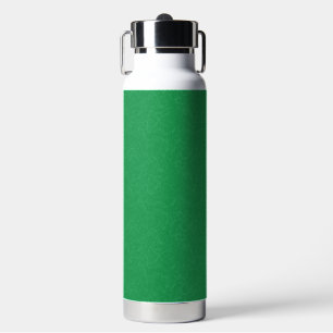 Botella De Agua Superficie verde texturizada con patrón de remolin