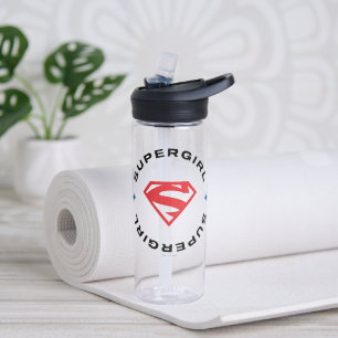 Botella De Agua Supergirl Age of Heroes Circle S-Shield