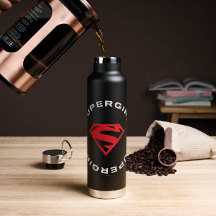 Botella De Agua Supergirl Age of Heroes Circle S-Shield