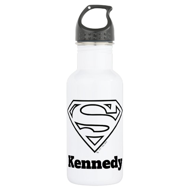 Botella De Agua Supergirl Esquema S-Shield (Anverso)