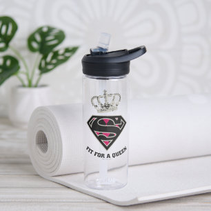 Botella De Agua Supergirl S-Shield "Fit For A Queen"
