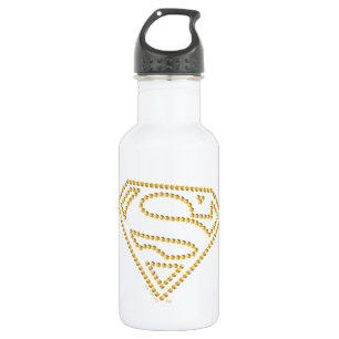 Botella De Agua Supergirl Studded S-Shield