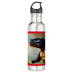 Botella De Agua Superhéroe de T Rex