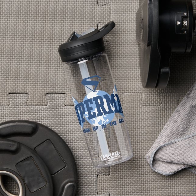 Botella De Agua Superman en todo el mundo (Gimnasio)