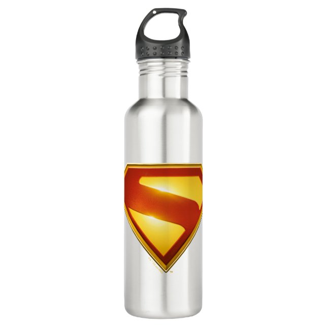 Botella De Agua Superman Golden S Shield Brilliance (Anverso)